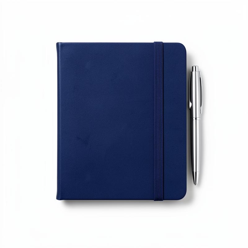 Libreta A5 con bolígrafo metálico